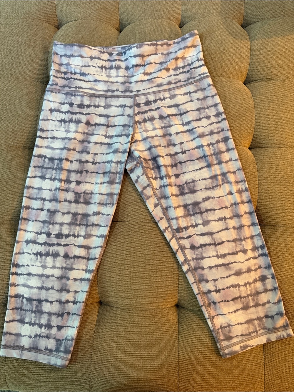 Athleta  Elaton Printed Capri Leggings Size 1X